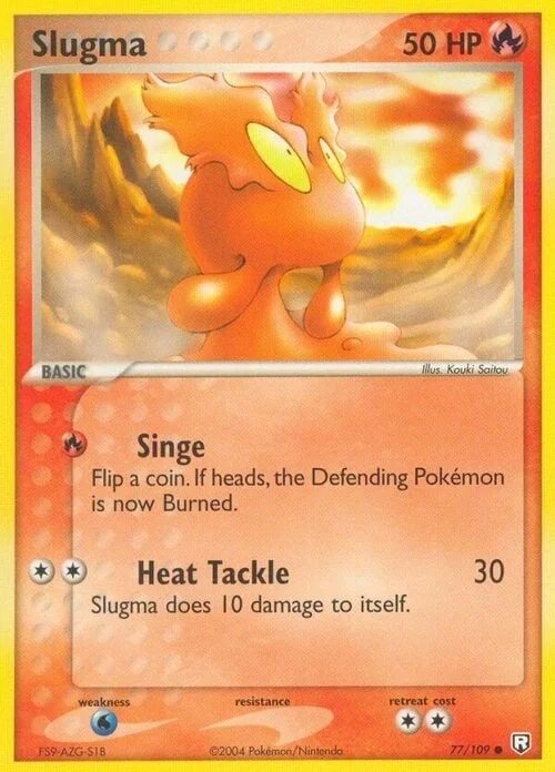 Slugma — EX Team Rocket Returns