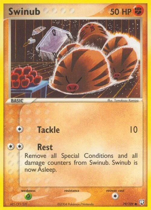 Swinub — EX Team Rocket Returns
