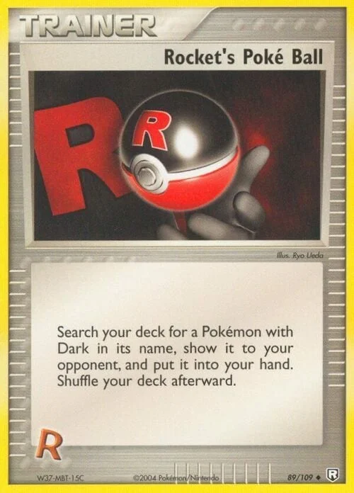 Rocket's Poké Ball — EX Team Rocket Returns