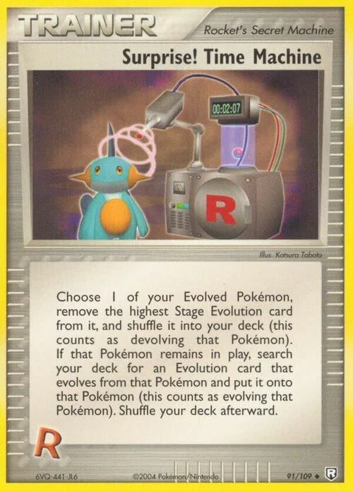 Surprise! Time Machine — EX Team Rocket Returns