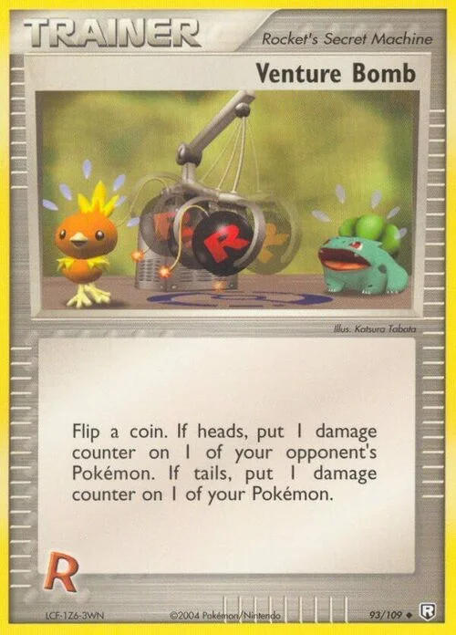 Venture Bomb — EX Team Rocket Returns