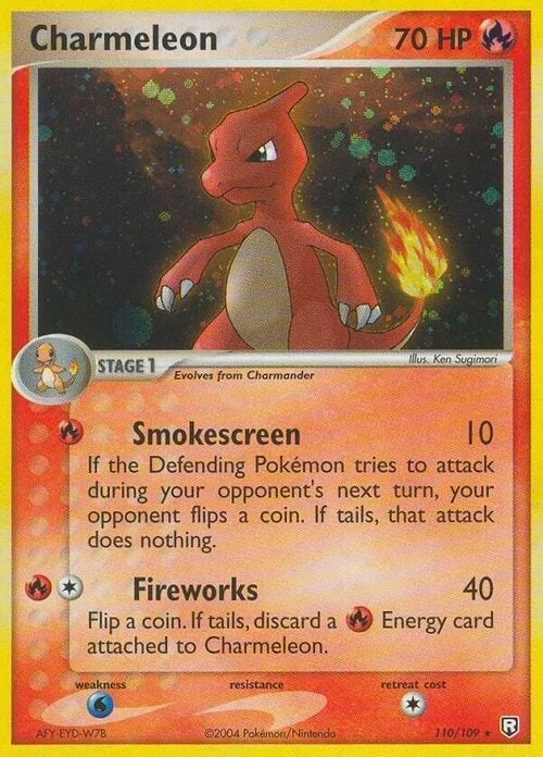 Charmeleon — EX Team Rocket Returns
