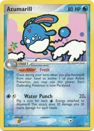 Azumarill — Theme Deck & Blisters Exclusives