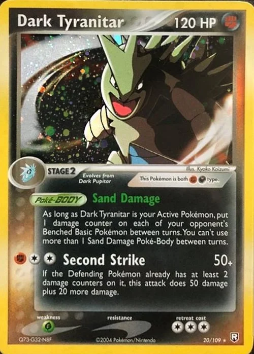 Dark Tyranitar — Theme Deck & Blisters Exclusives