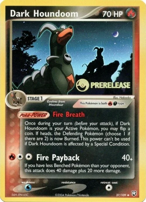 Dark Houndoom — Prerelease Promos