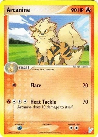 Arcanine — EX Trainer Kit 2 (Minun)