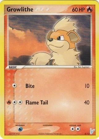 Growlithe — EX Trainer Kit 2 (Minun)