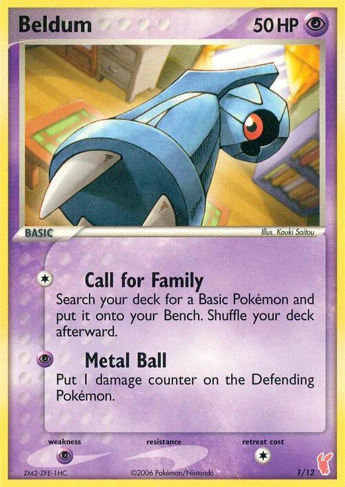 Beldum — EX Trainer Kit 2 (Plusle)