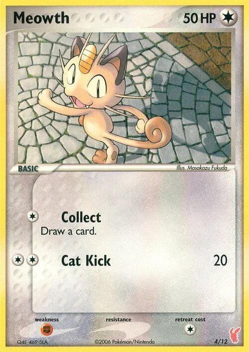 Meowth — EX Trainer Kit 2 (Plusle)
