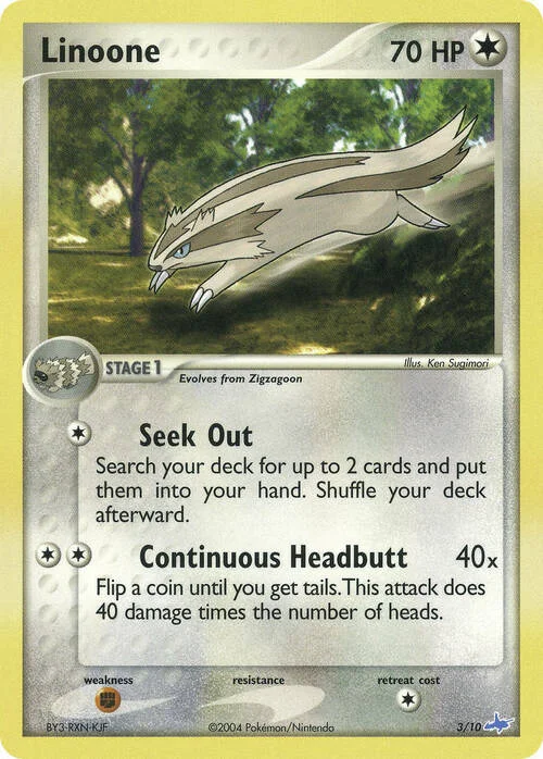 Linoone — XY Trainer Kit: Latios