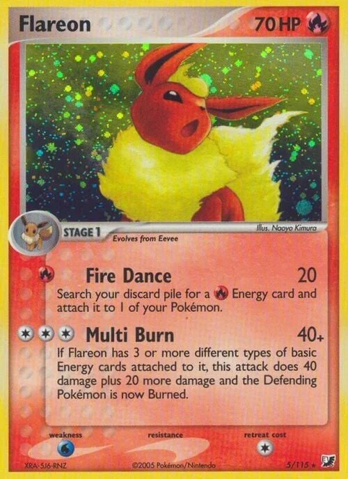 Flareon — EX Unseen Forces