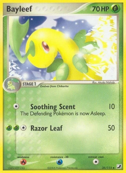Bayleef — EX Unseen Forces