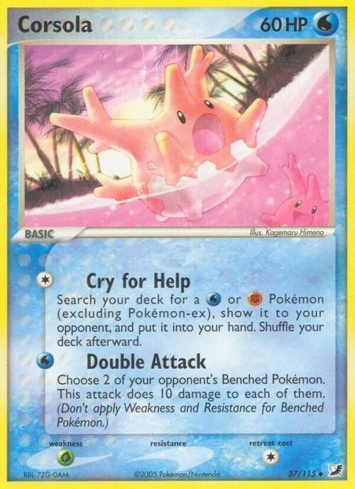 Corsola — EX Unseen Forces