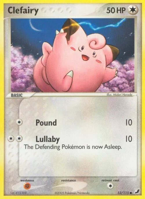 Clefairy — EX Unseen Forces