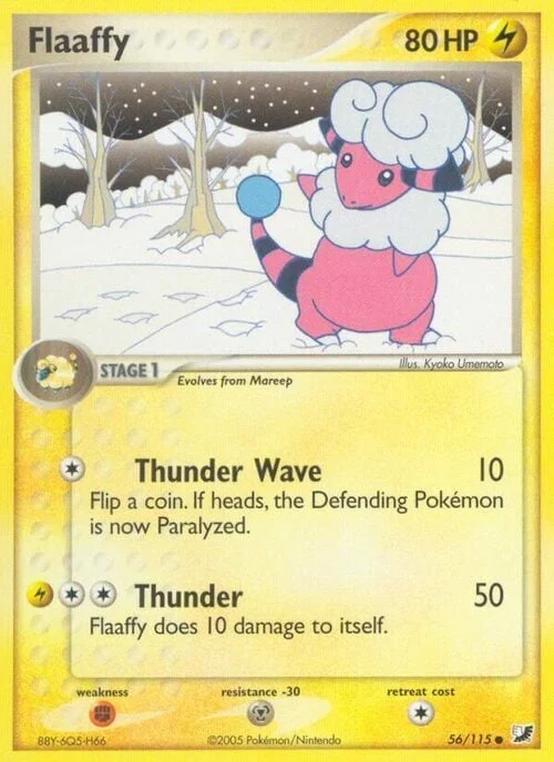 Flaaffy — EX Unseen Forces