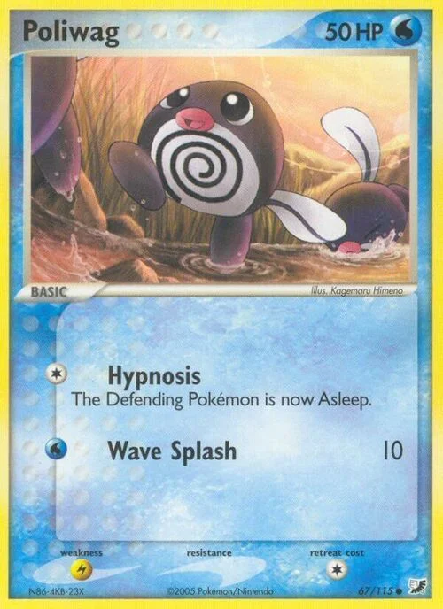 Poliwag — EX Unseen Forces