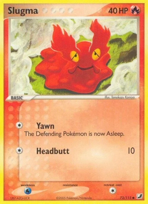 Slugma — EX Unseen Forces