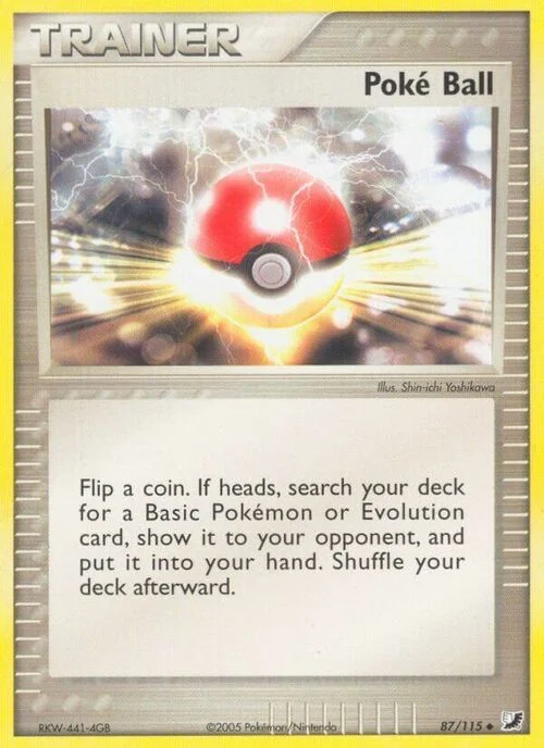 Poké Ball — EX Unseen Forces