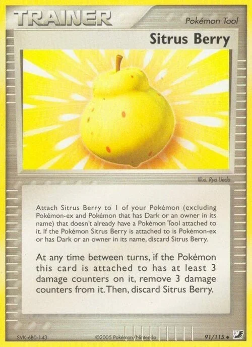 Sitrus Berry — EX Unseen Forces