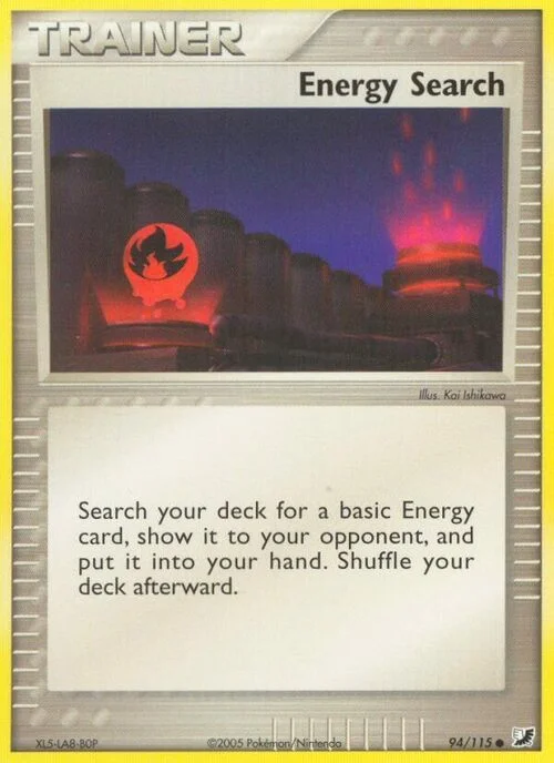 Energy Search — EX Unseen Forces