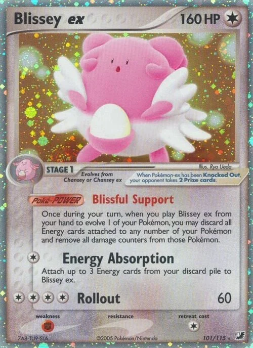 Blissey ex — EX Unseen Forces