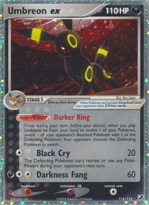 Umbreon ex — EX Unseen Forces