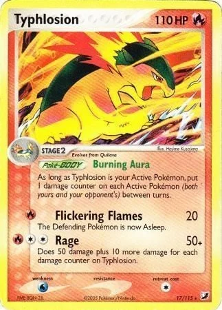 Typhlosion — Theme Deck & Blisters Exclusives