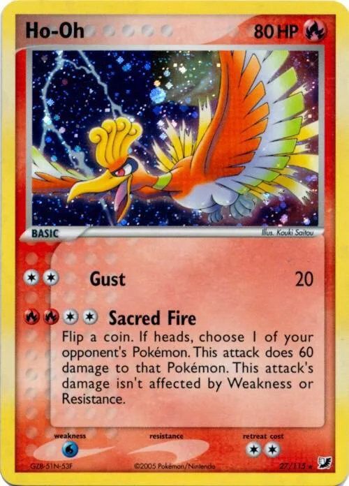 Ho-Oh — Theme Deck & Blisters Exclusives