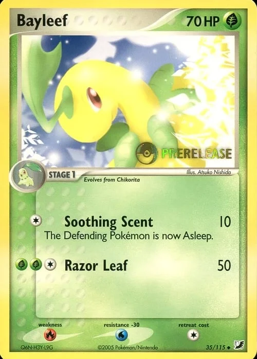 Bayleef — Prerelease Promos