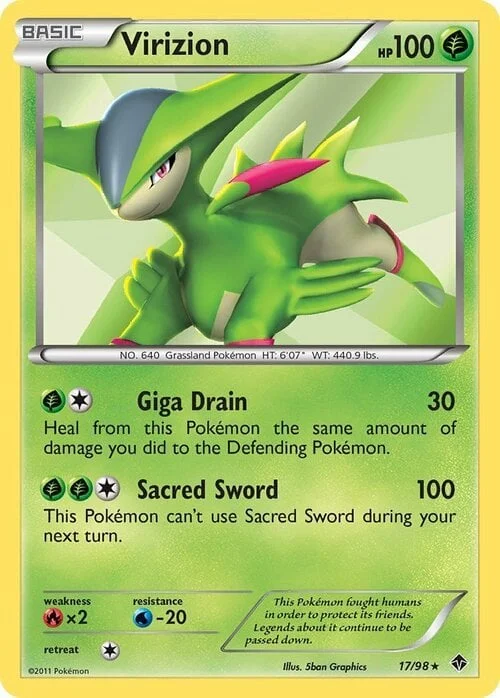 Virizion — Emerging Powers