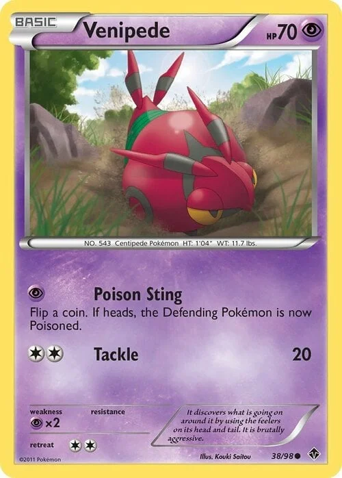Venipede — Emerging Powers