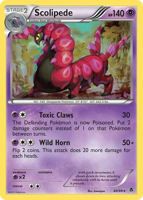 Scolipede — Emerging Powers