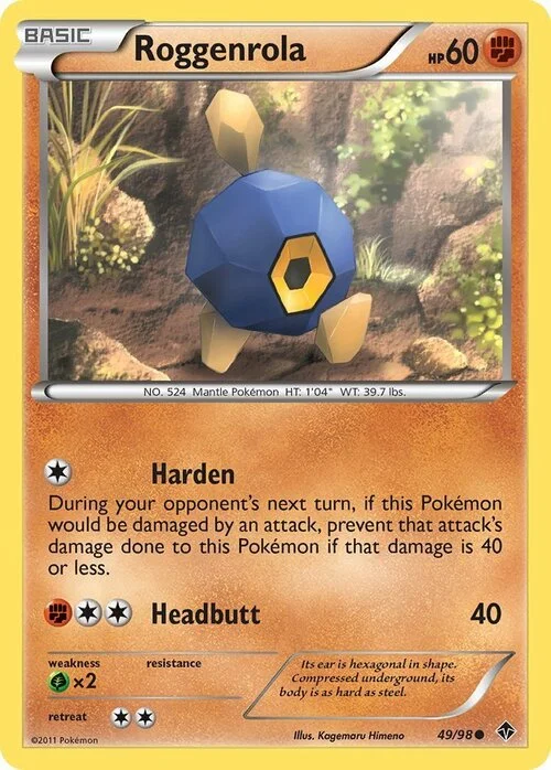 Roggenrola — Emerging Powers