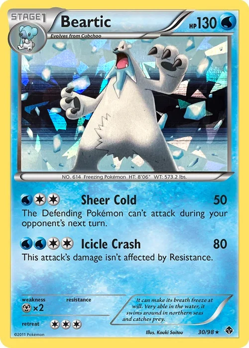 Beartic — Theme Deck & Blisters Exclusives