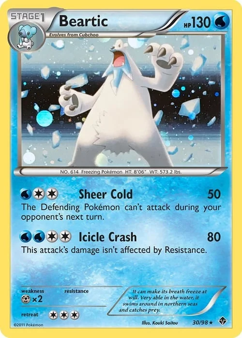 Beartic — Theme Deck & Blisters Exclusives