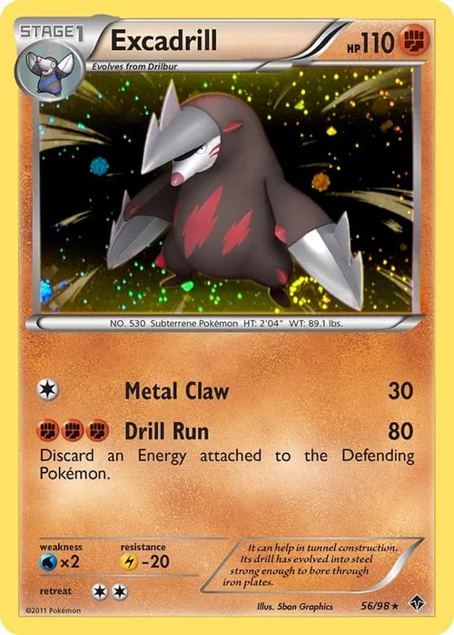Excadrill — Theme Deck & Blisters Exclusives
