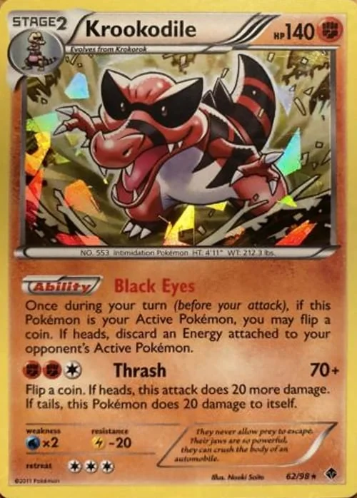 Krookodile — Theme Deck & Blisters Exclusives