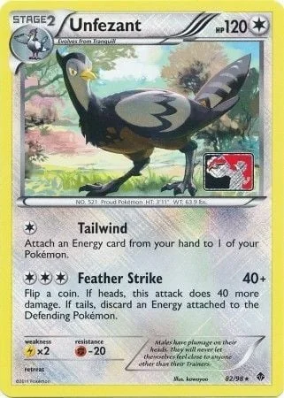 Unfezant — League Promos