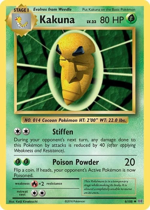 Kakuna — Evolutions
