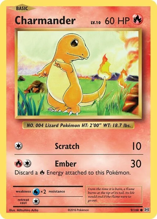 Charmander — Evolutions