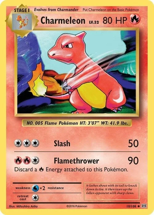 Charmeleon Lv.32 — Evolutions