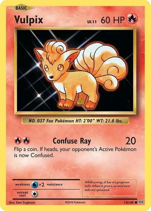 Vulpix — Evolutions