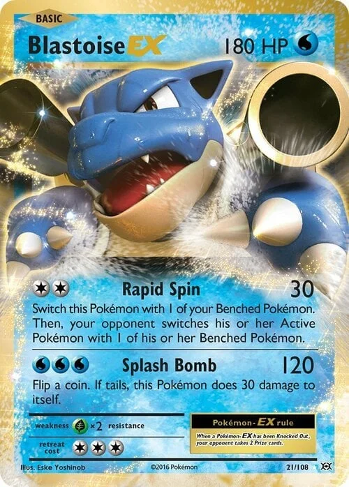 Blastoise EX — Evolutions