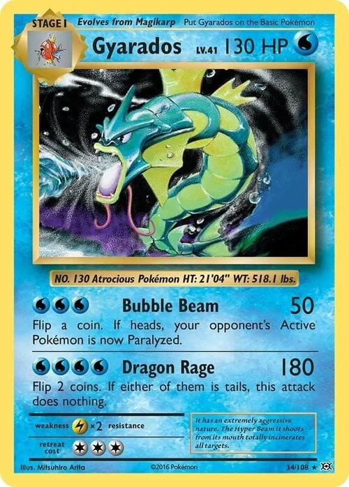 Gyarados — Evolutions