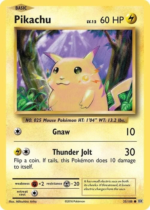 Pikachu — Evolutions