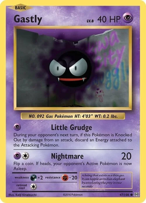 Gastly — Evolutions
