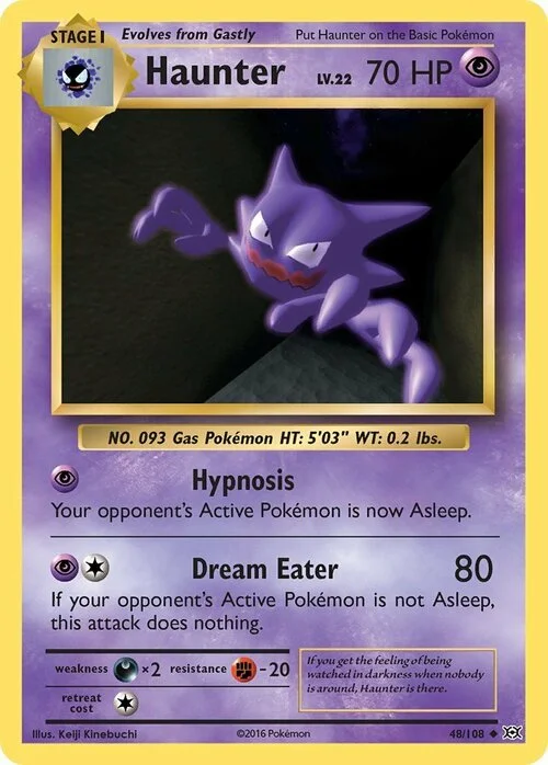 Haunter — Evolutions