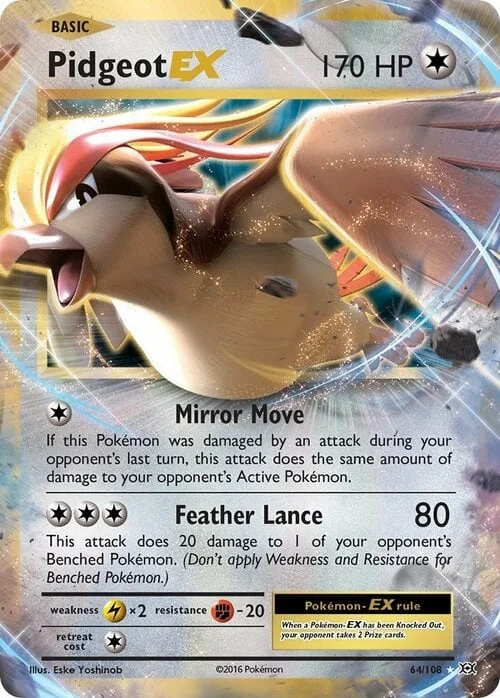 Pidgeot EX — Evolutions