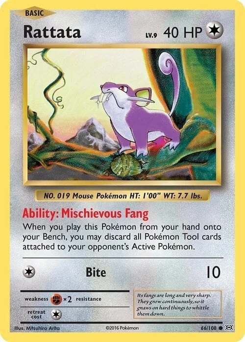 Rattata — Evolutions