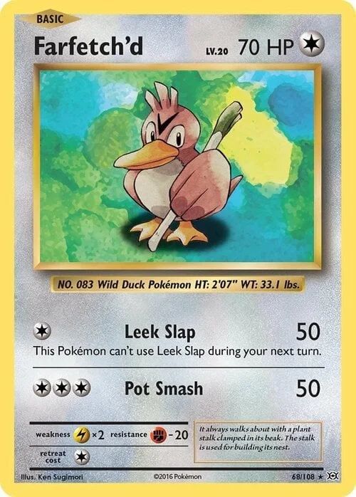 Farfetch'd — Evolutions